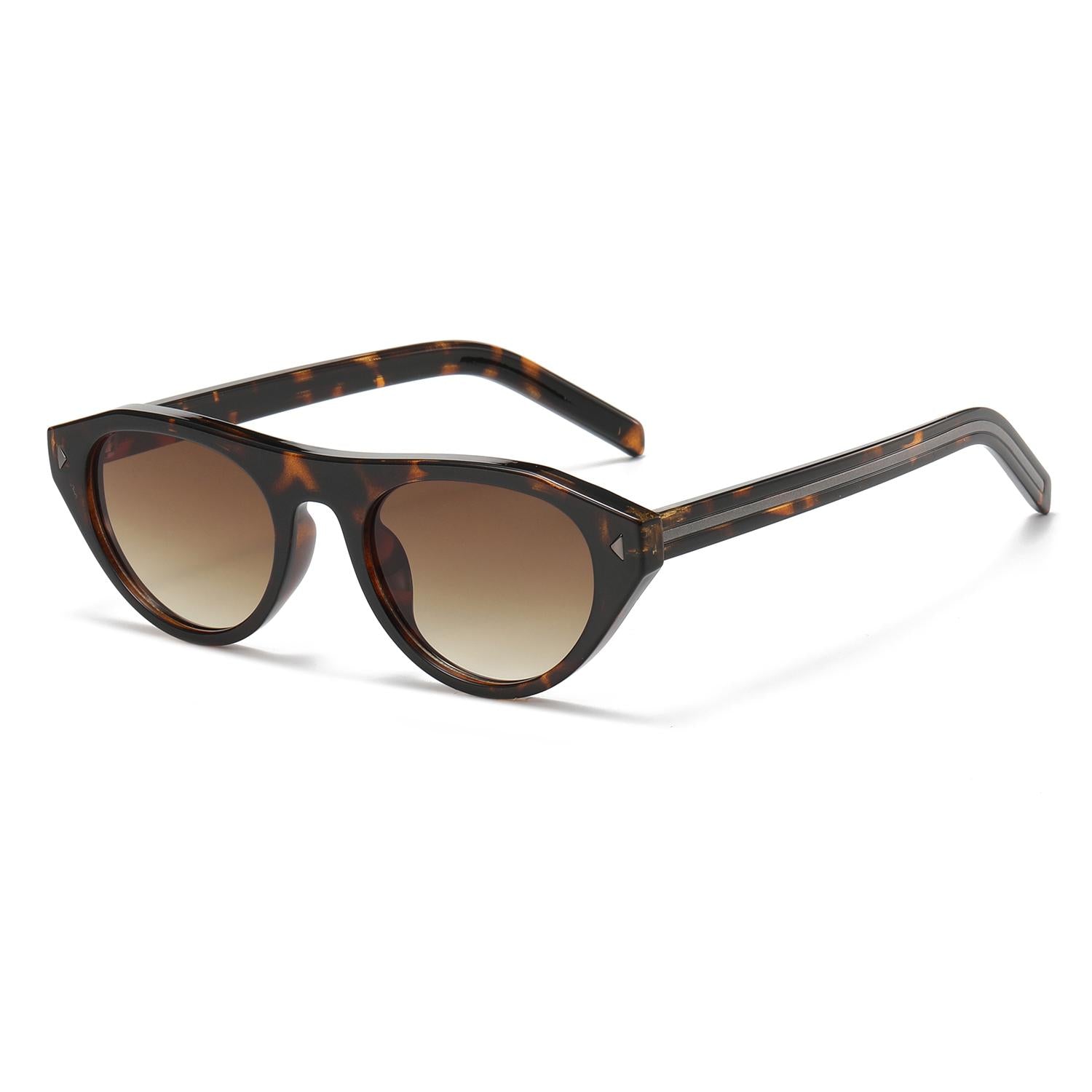 KIMORN Retro Small Oval Sunglasses