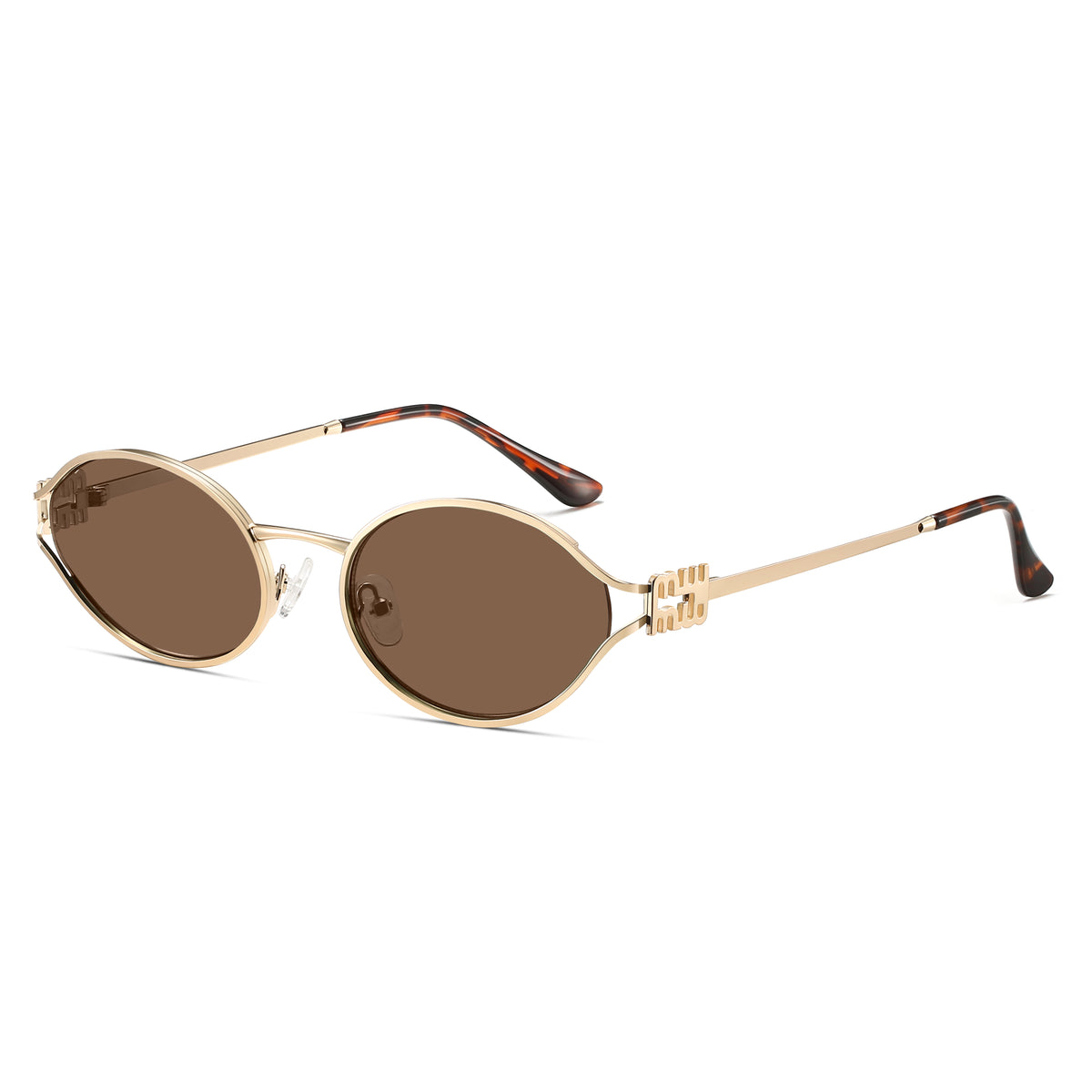 Round Cat-Eye Sunglasses
