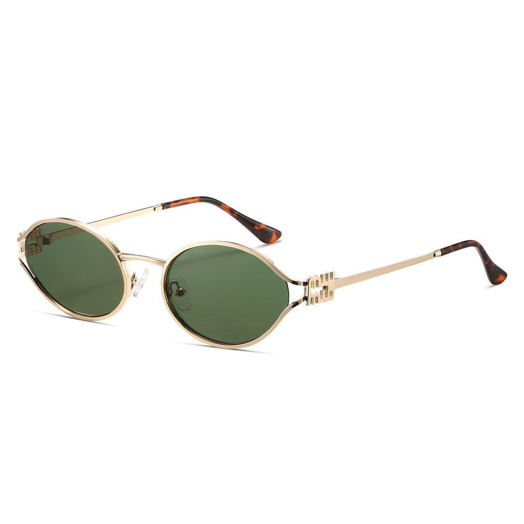 Round Cat-Eye Sunglasses