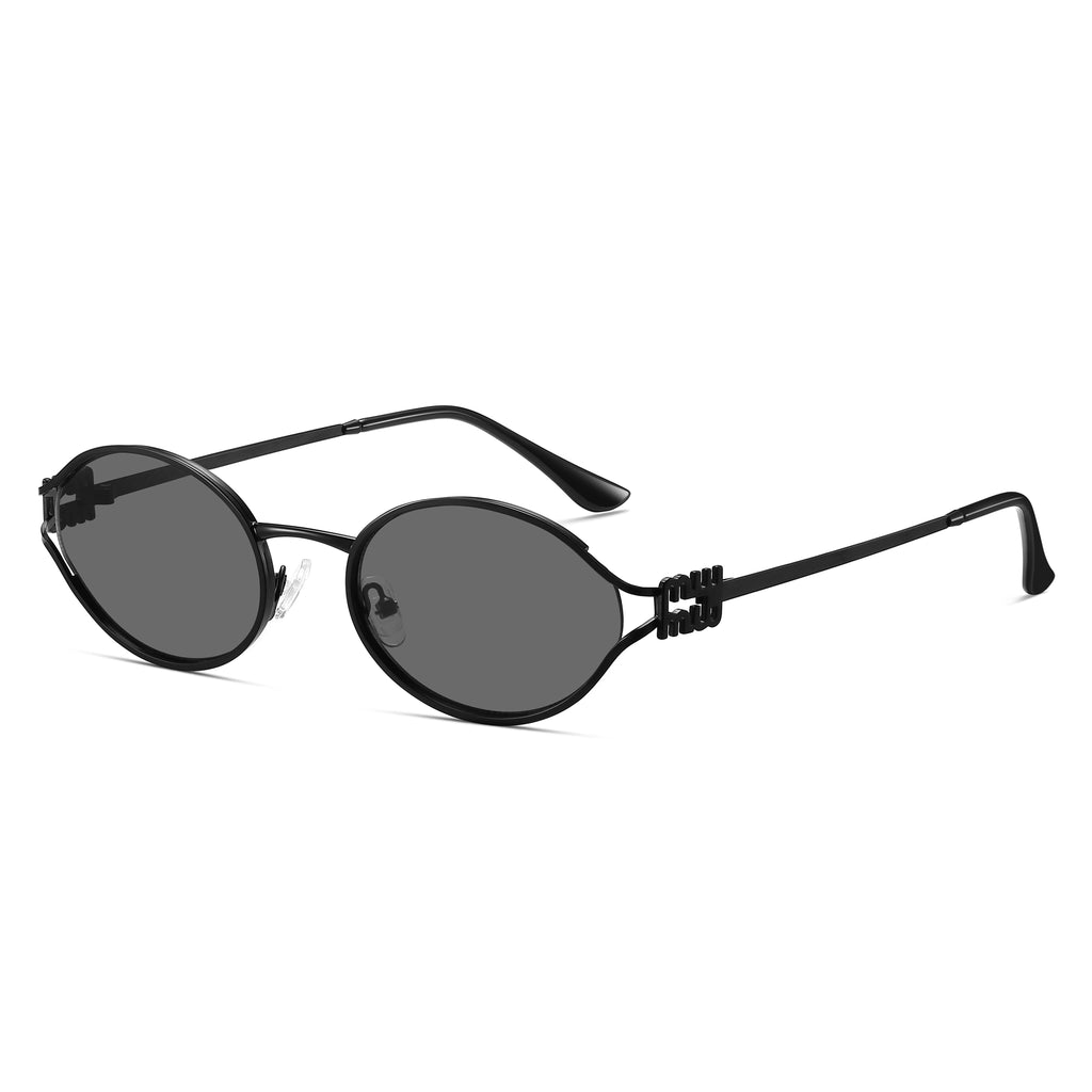 Round Cat-Eye Sunglasses