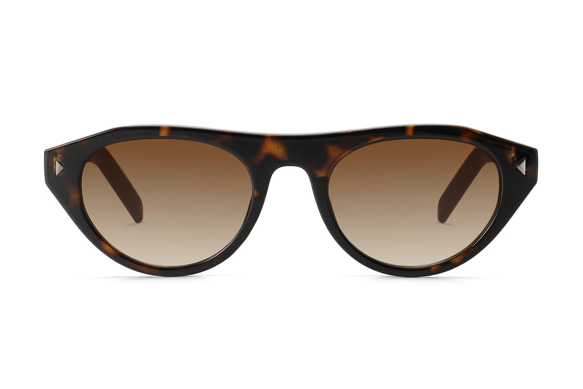 Soft Cat-Eye Frame Sunglasses