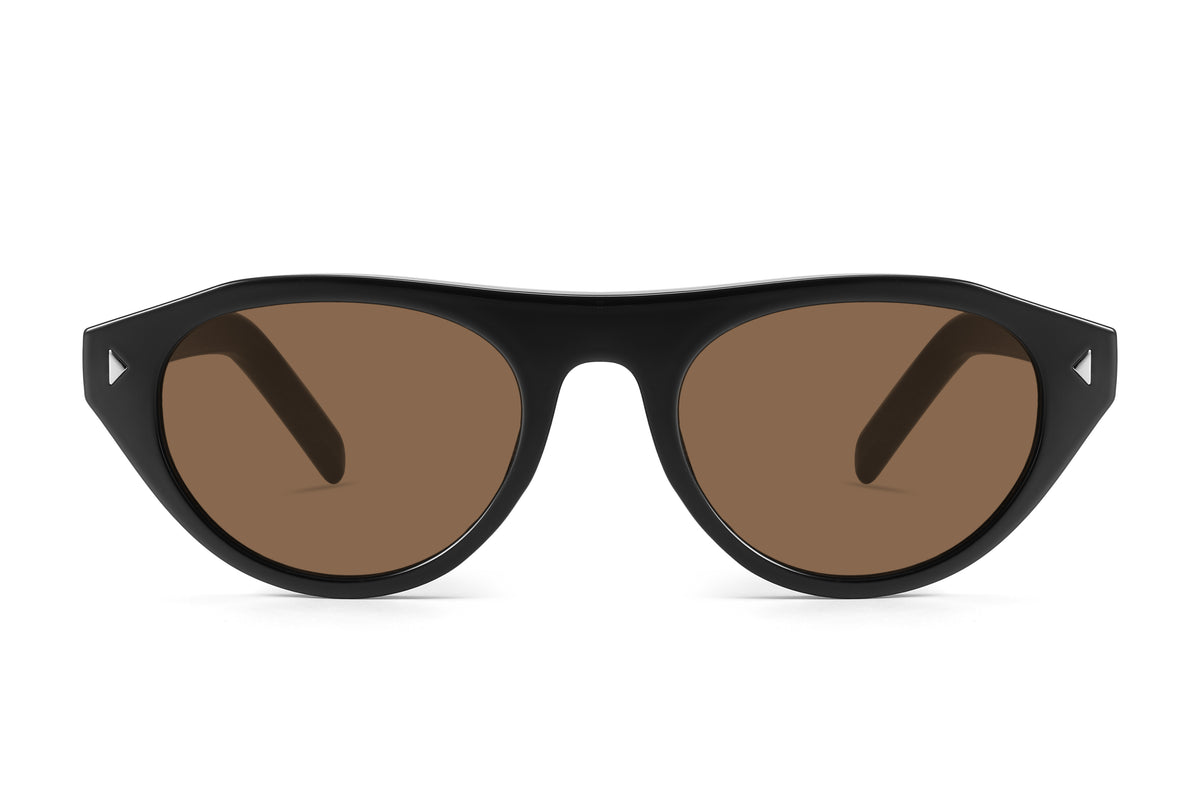 Soft Cat-Eye Frame Sunglasses