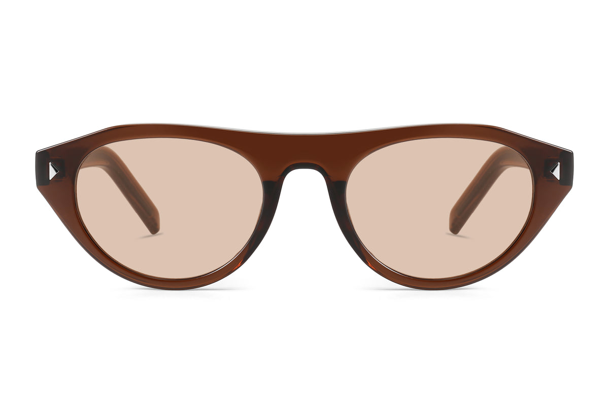 Soft Cat-Eye Frame Sunglasses