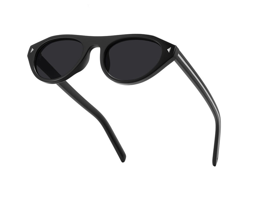 Soft Cat-Eye Frame Sunglasses