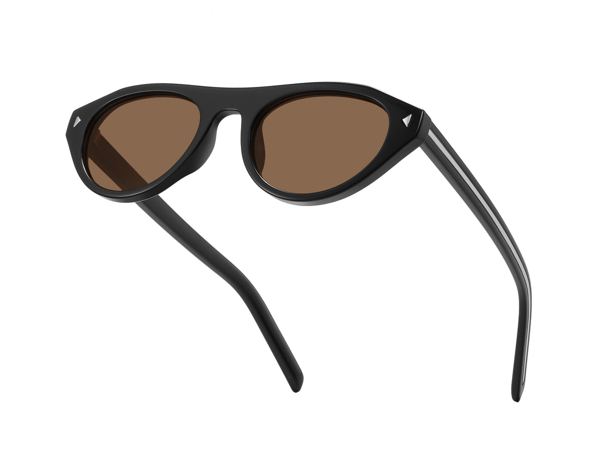 Soft Cat-Eye Frame Sunglasses