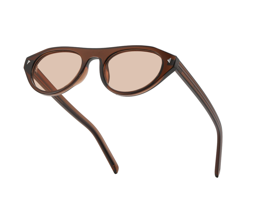 Soft Cat-Eye Frame Sunglasses