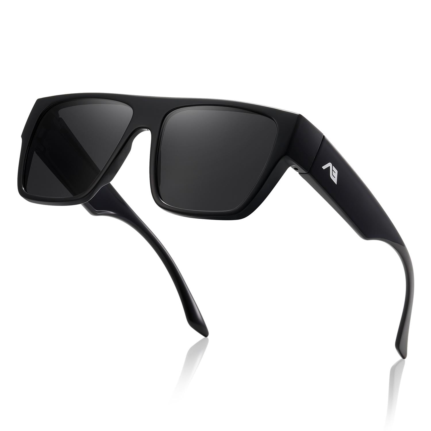 KIMORN Polarized Fit-Over Square Sunglasses