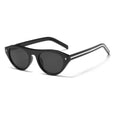KIMORN Retro Small Oval Sunglasses