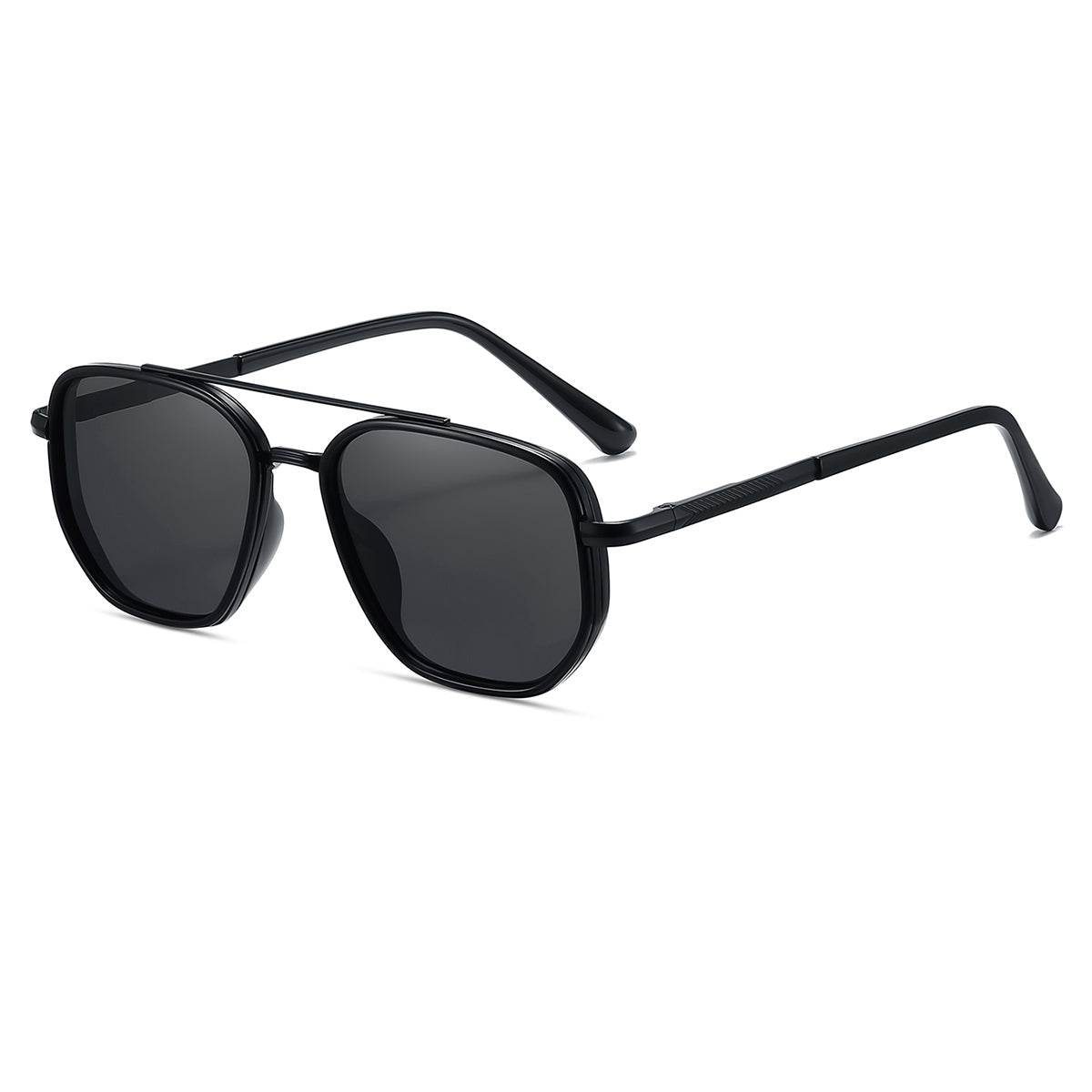kimorn Tangle Free Polarized Aviator Sunglasses for Women Retro Square Metal Frame, UV400 Protection, Driving & Beach Shades