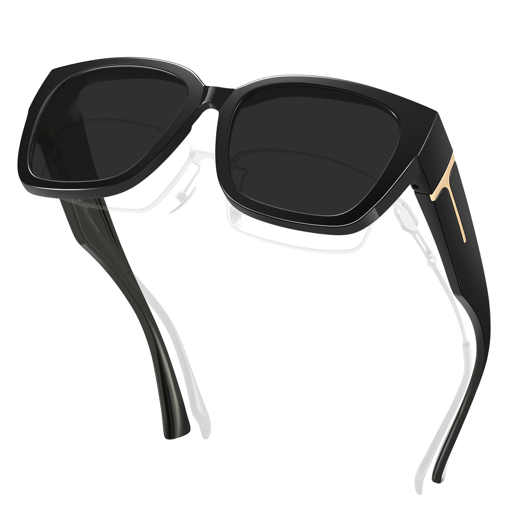 Soft Cat-Eye Fit-Over Sunglasses
