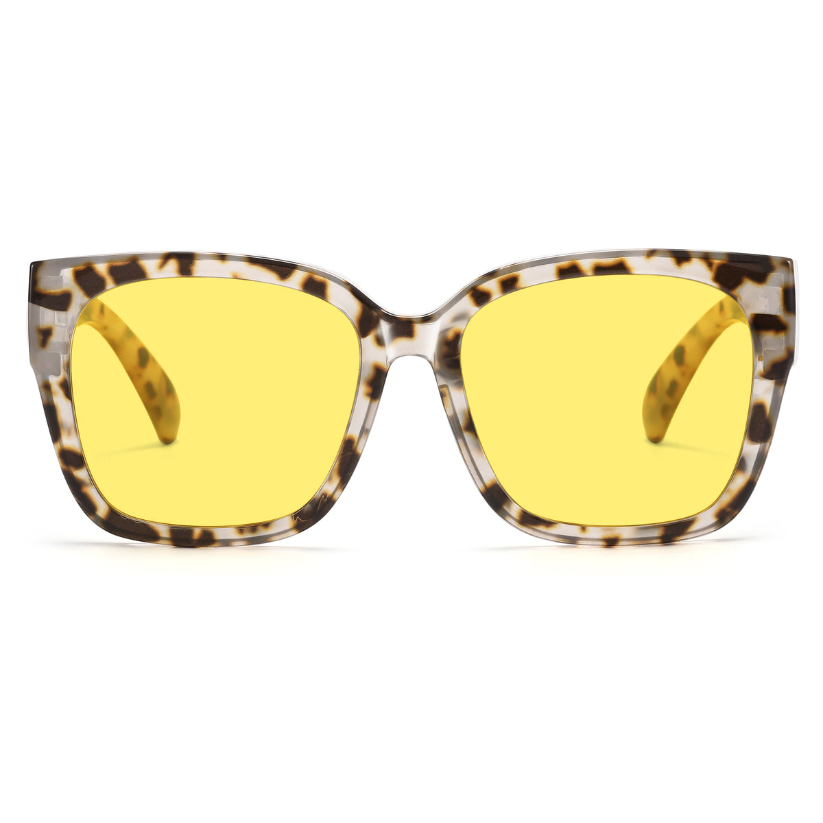 Soft Cat-Eye Square Frame