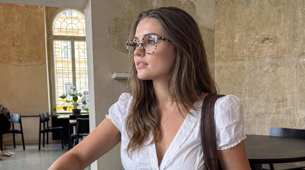 Rounded Square Glasses