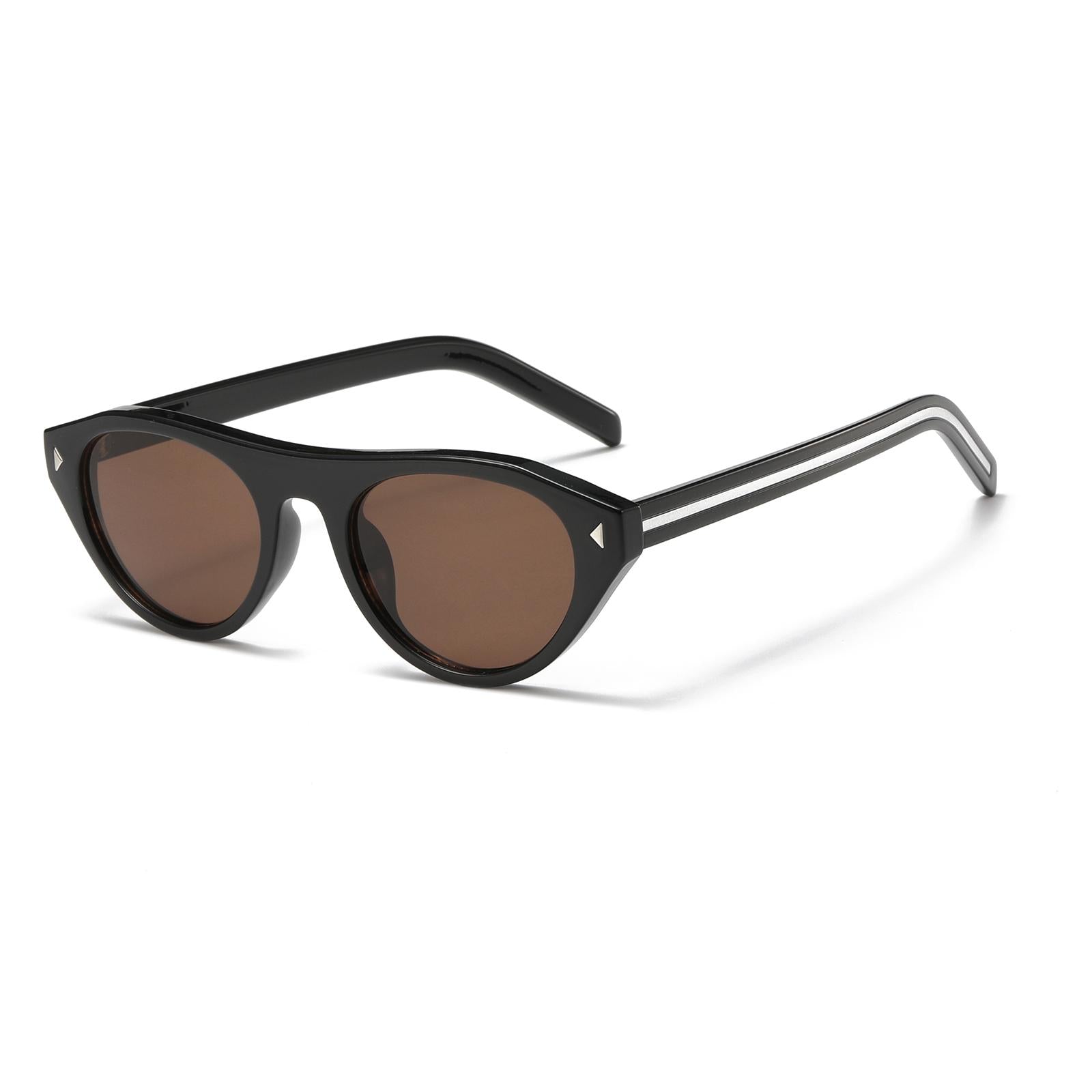 KIMORN Retro Small Oval Sunglasses