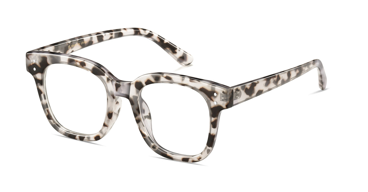 Chunky Rounded Square Frame glasses