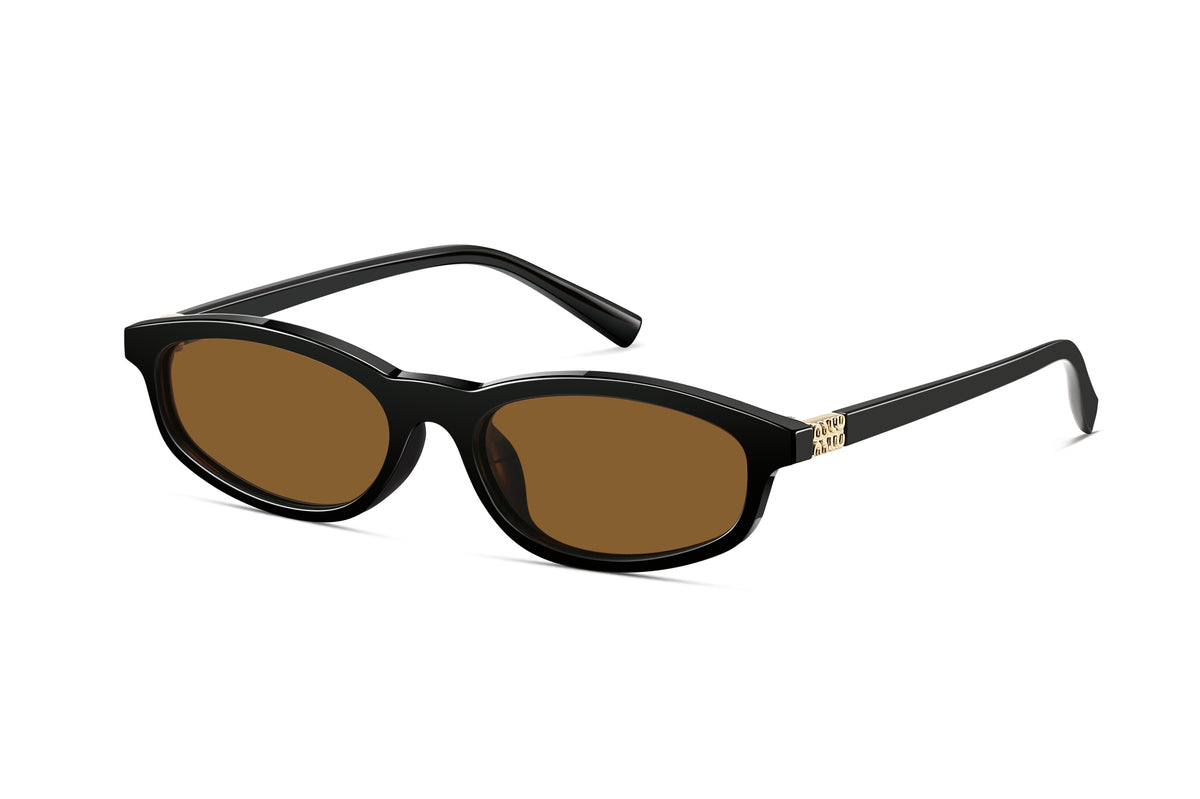 Slim Cat-Eye Sunglasses
