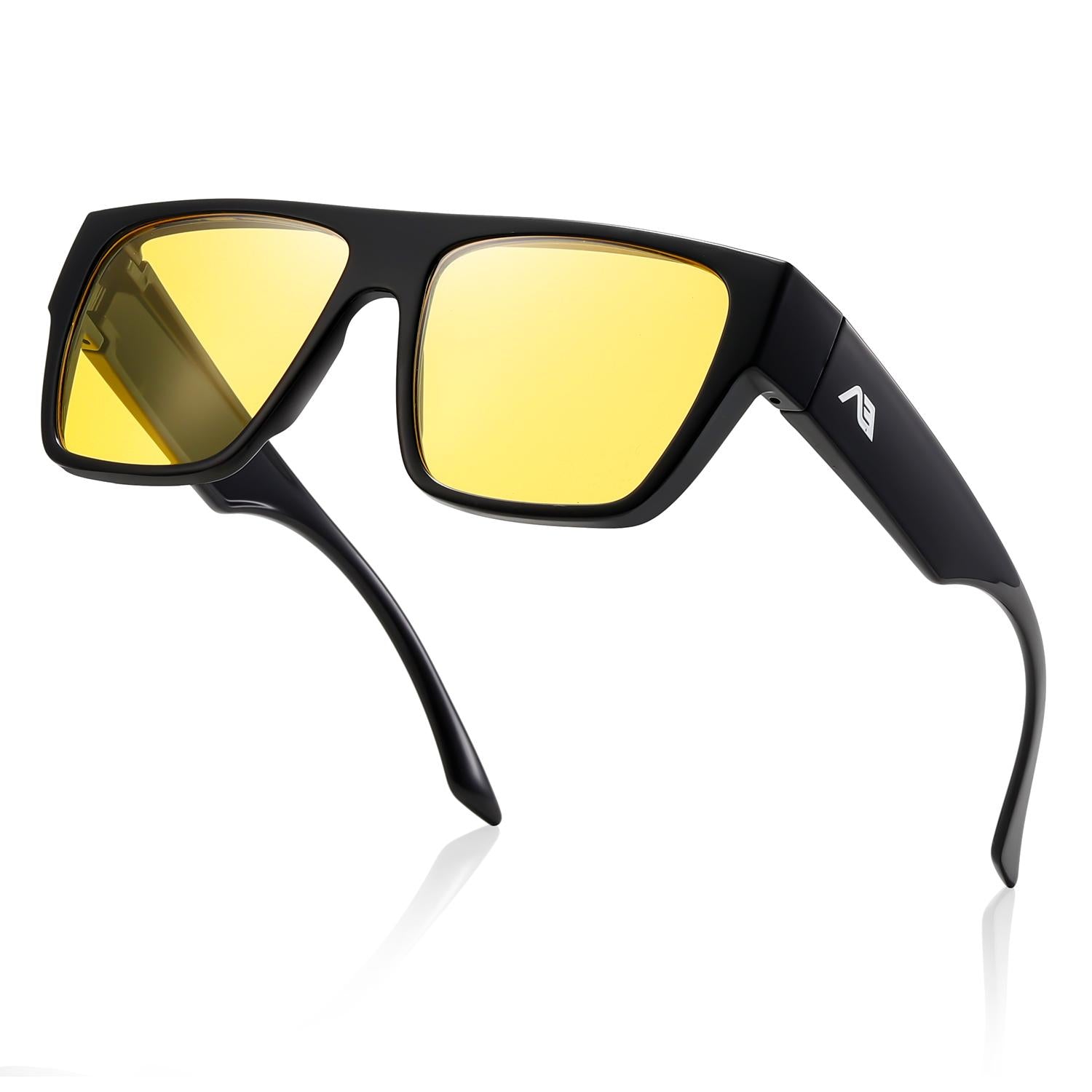 KIMORN Polarized Fit-Over Square Sunglasses