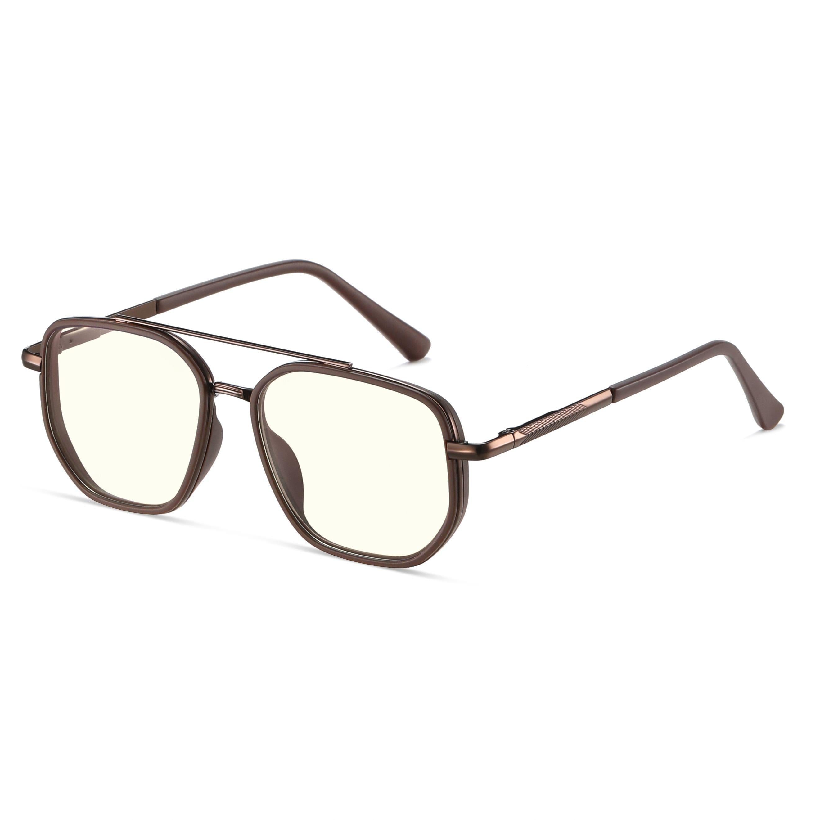 KIMORN Aviator Blue Light Glasses for Women and Men