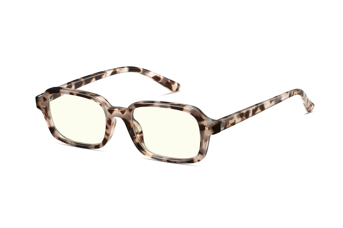 KIMORN Women's Rectangle Blue Light Blocking Glasses