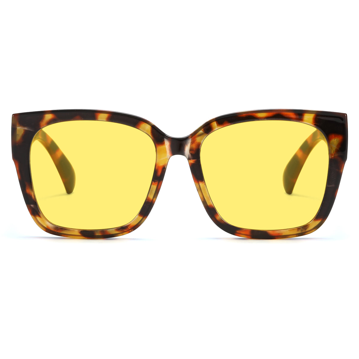 Soft Cat-Eye Square Frame