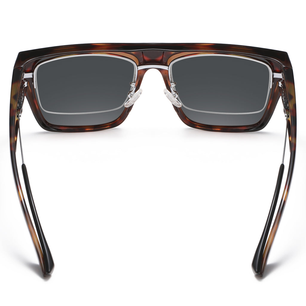 Rectangular Fit-Over Sunglasses