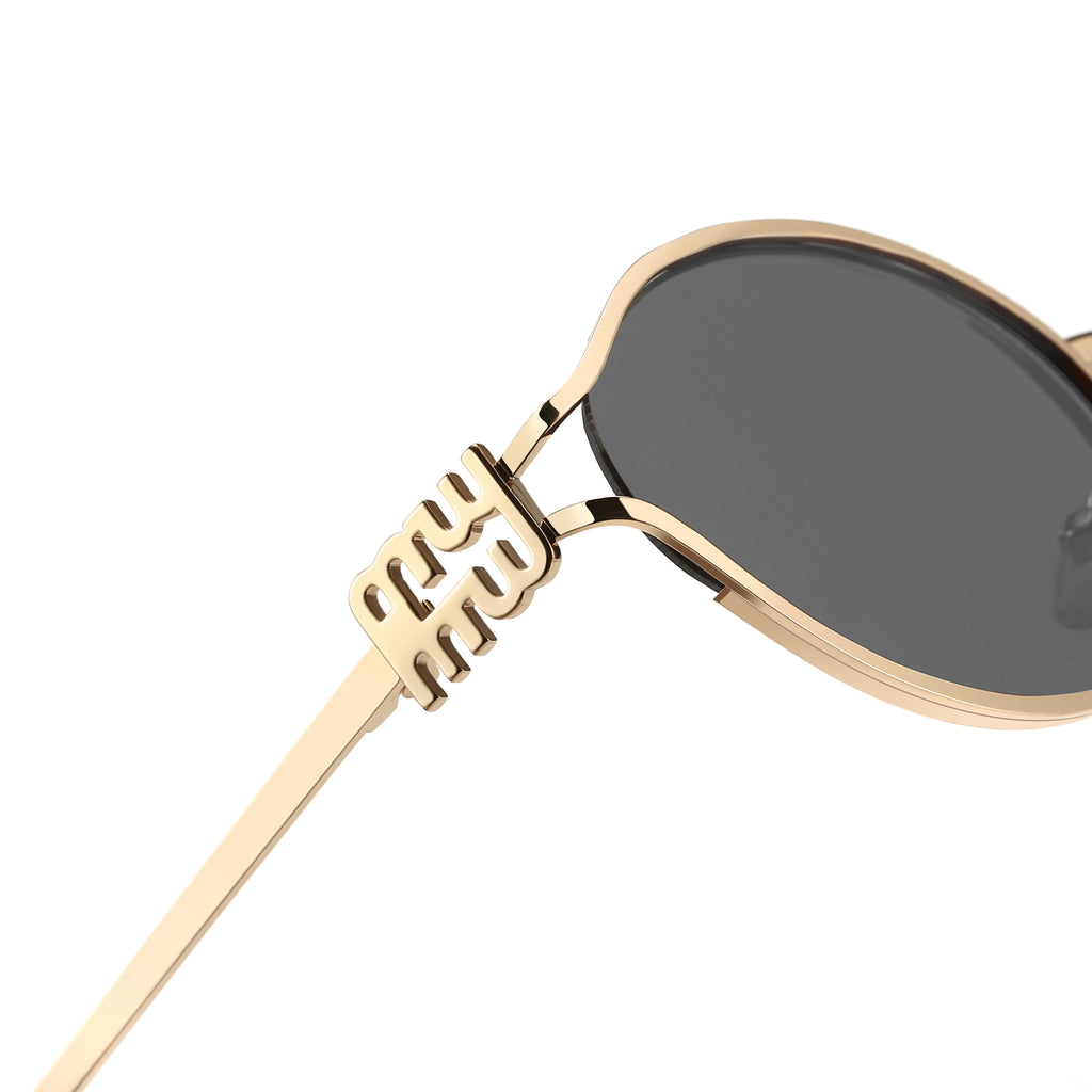 Round Cat-Eye Sunglasses