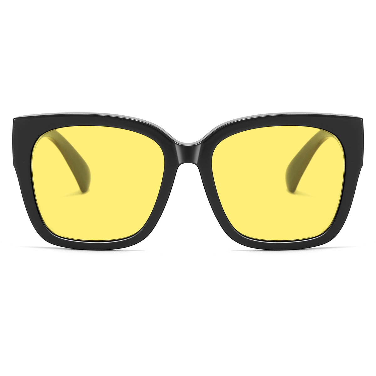 Soft Cat-Eye Square Frame