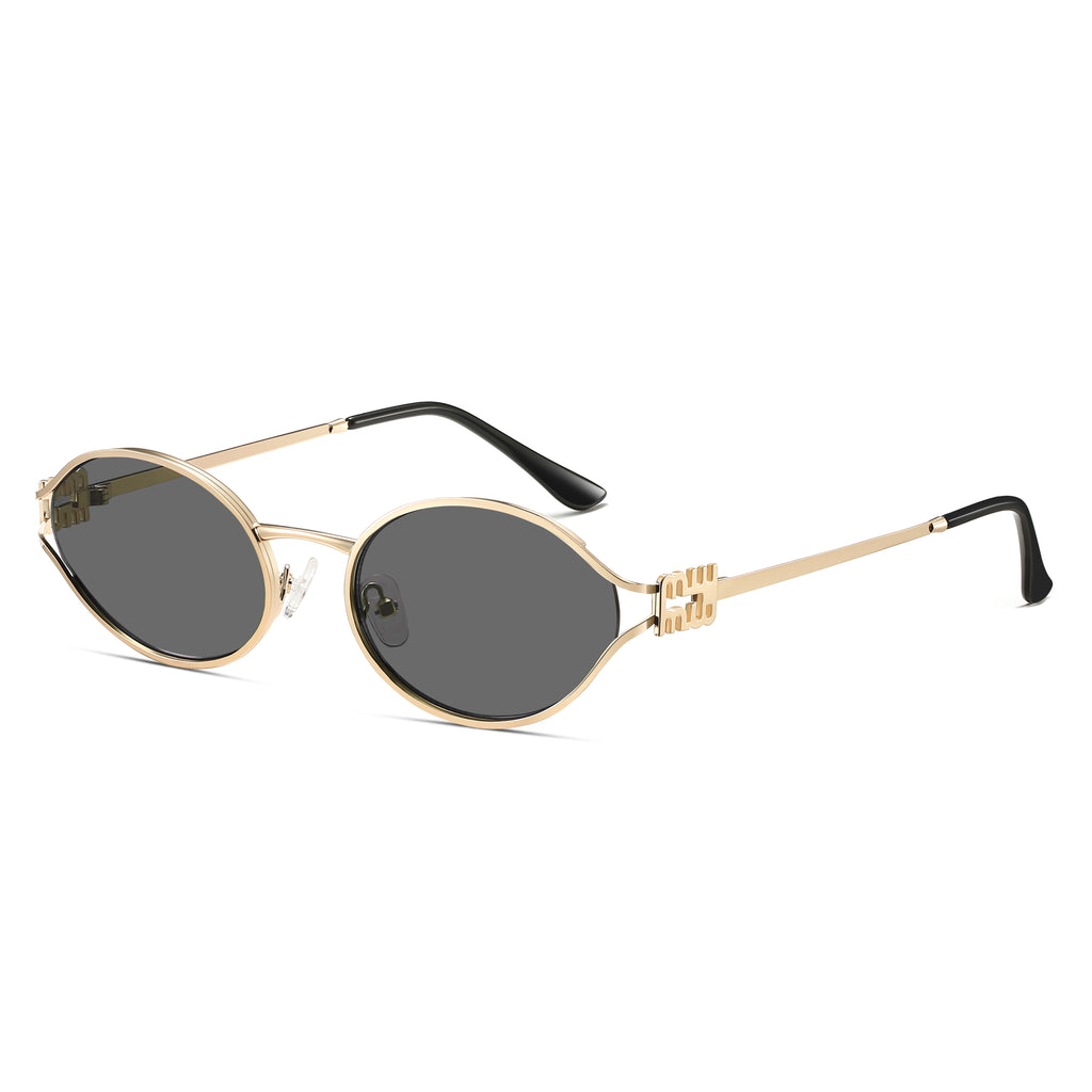Round Cat-Eye Sunglasses