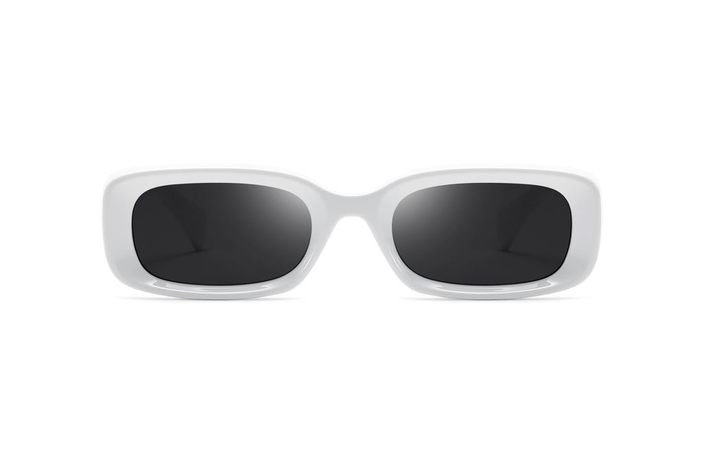 Retro Chunky Rectangular Sunglasses