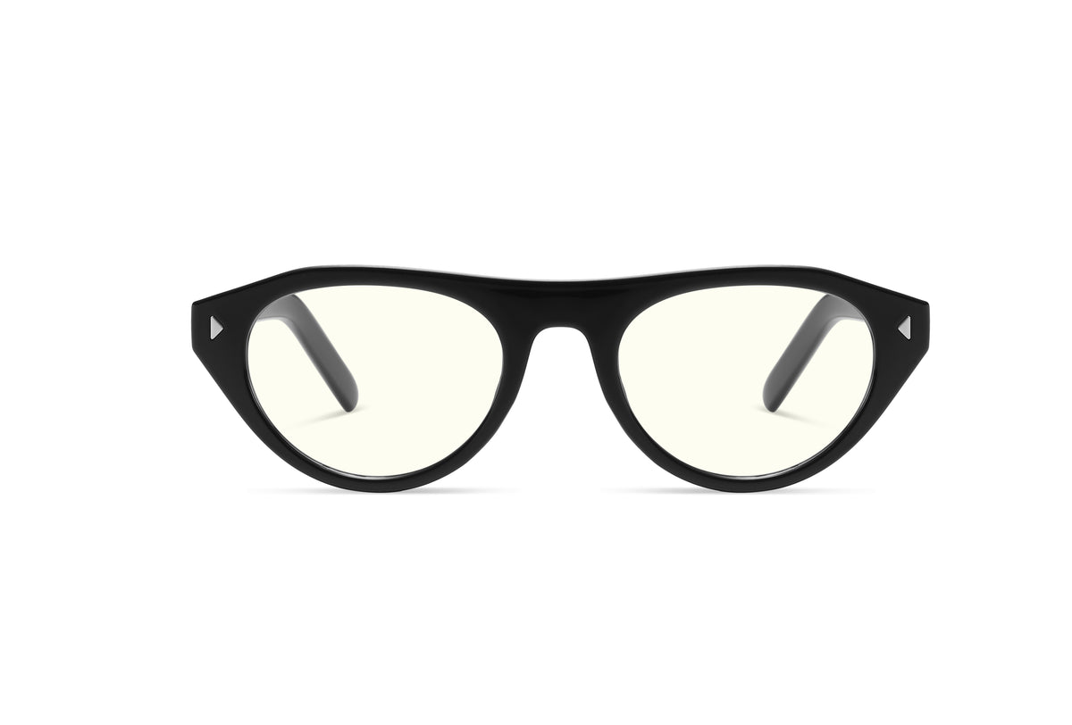 Soft Cat-Eye Frame Glasses