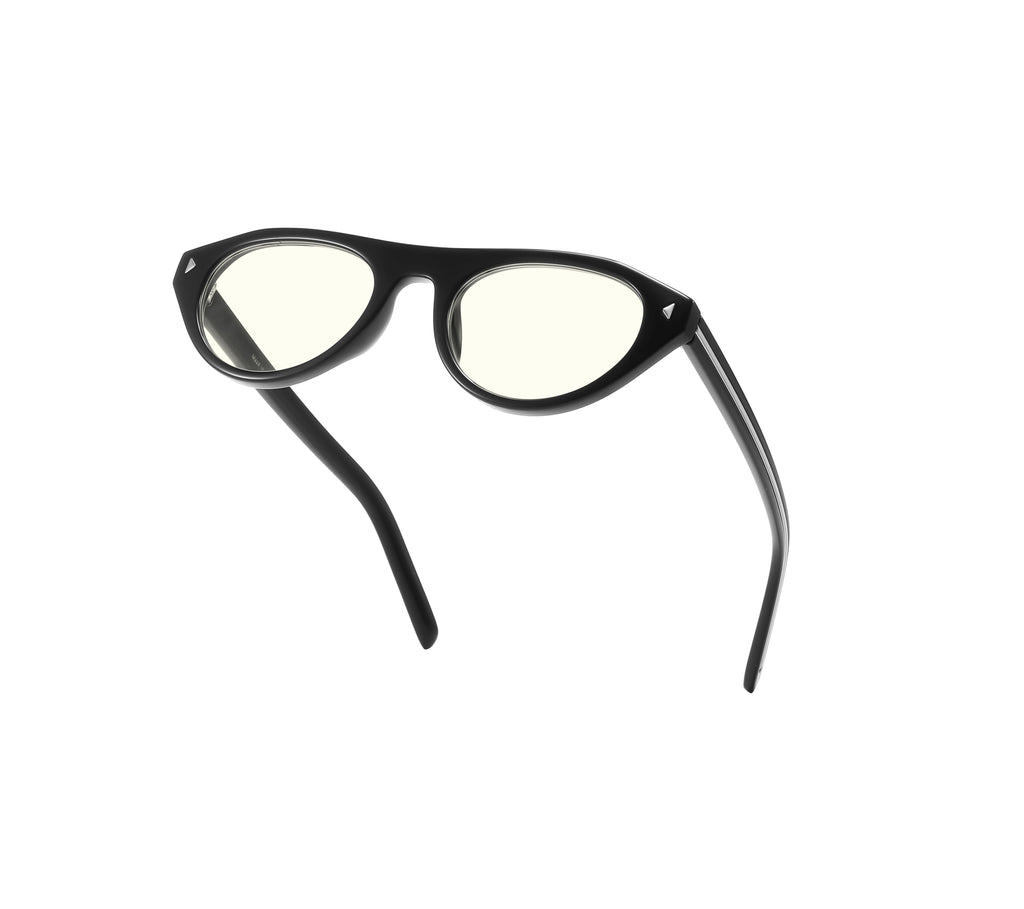 Soft Cat-Eye Frame Glasses