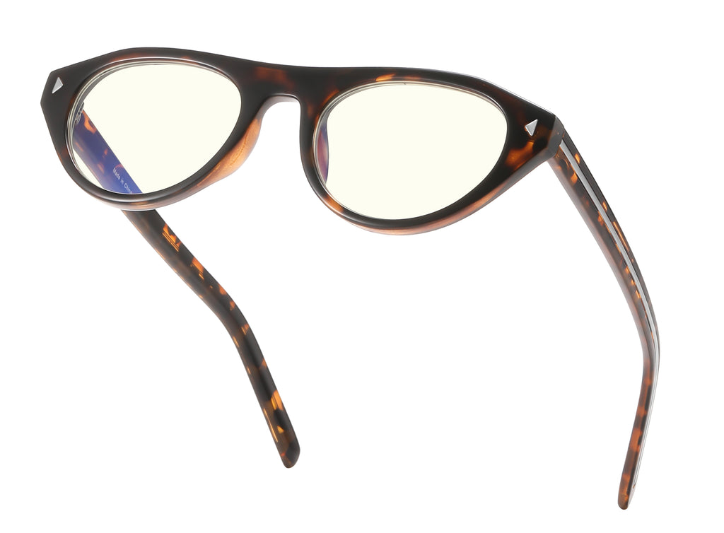 Soft Cat-Eye Frame Glasses
