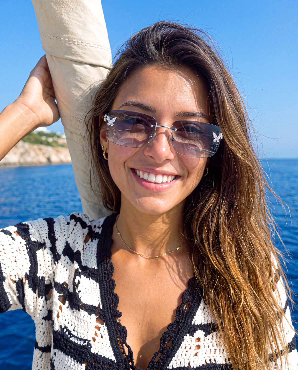 imless Rectangular Sunglasses