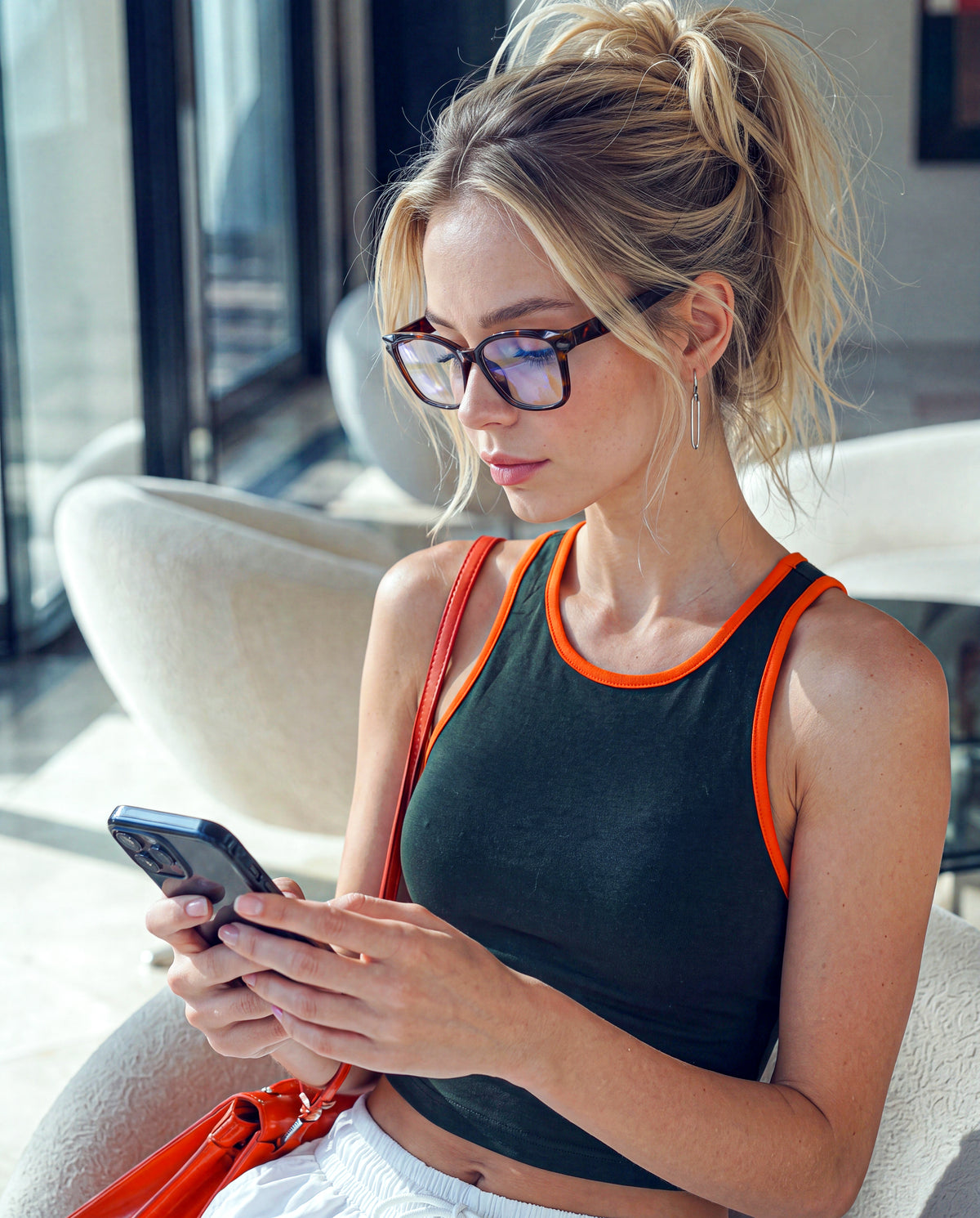 Retro Soft Square Blue Light Glasses