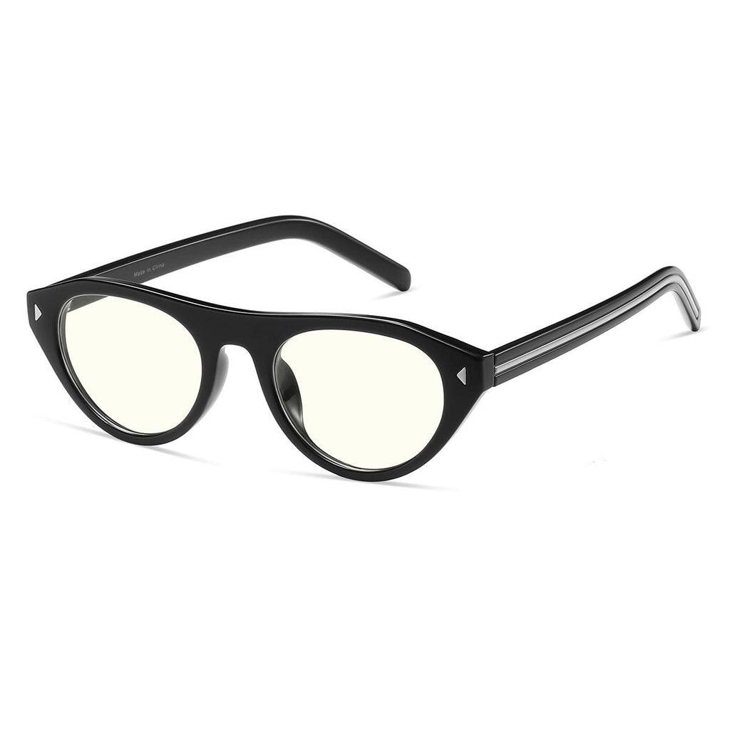 KIMORN Small Oval Blue Light Glasses