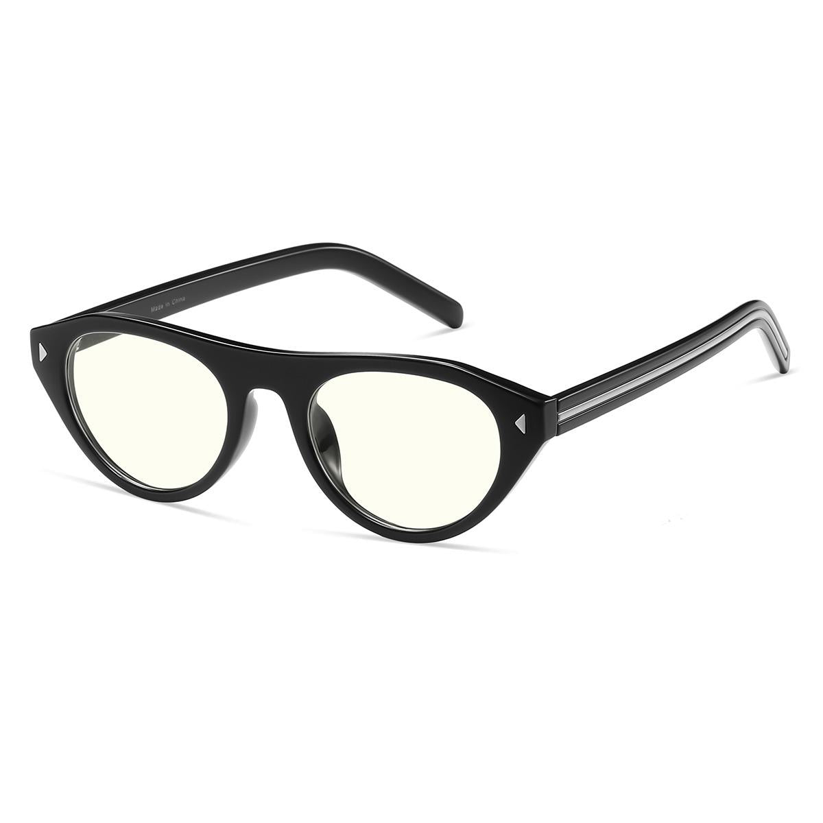 KIMORN Small Oval Blue Light Glasses
